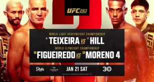 UFC 283 Teixeira vs Hill