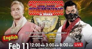 NJPW The New Beginning in OSAKA