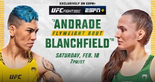 UFC Fight Night: Andrade vs Blanchfield